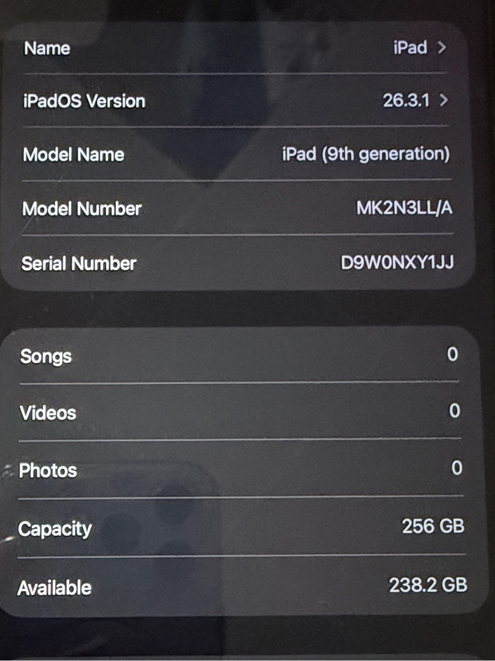Apple iPad 9th Gen